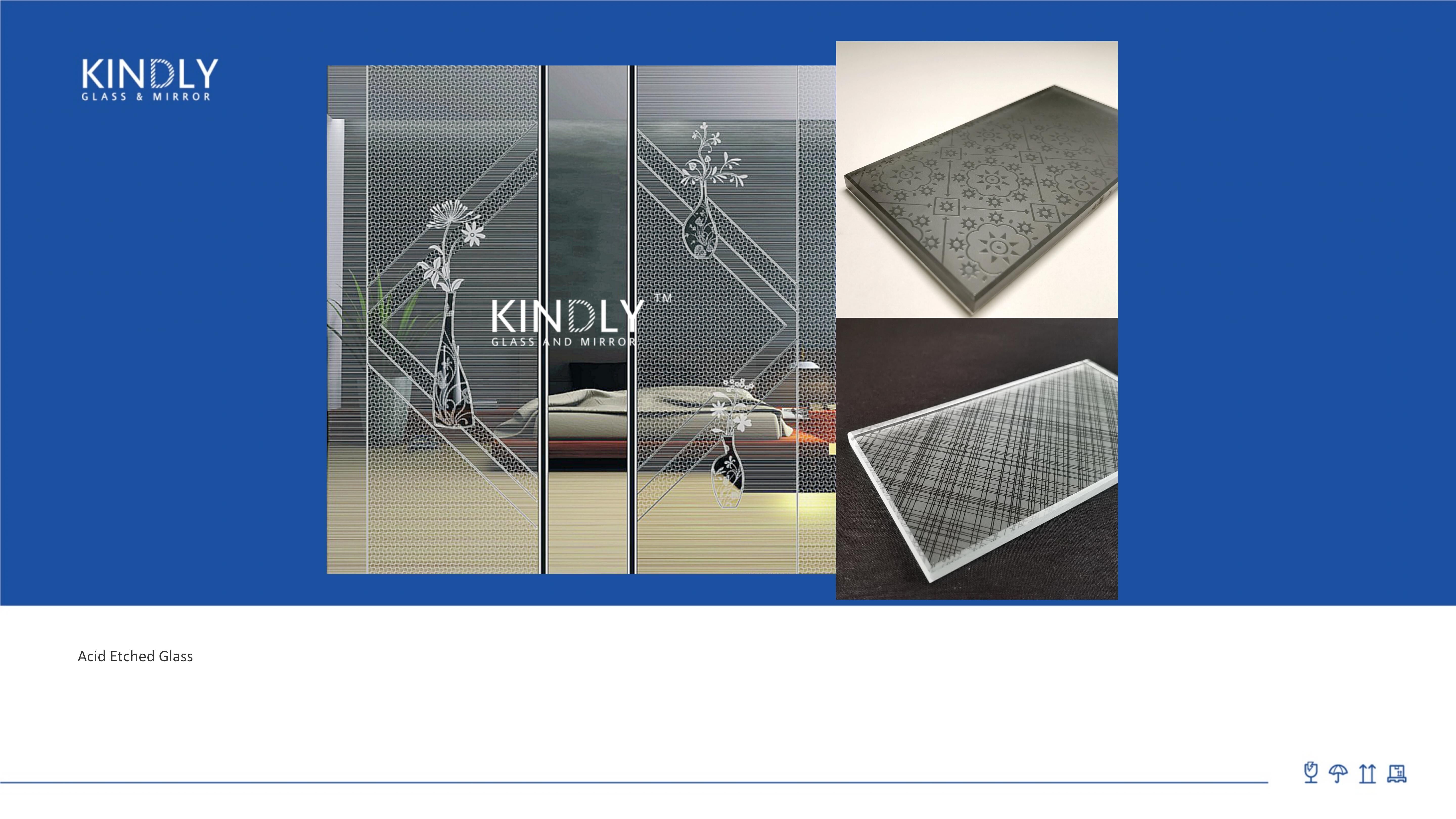 Buy Wholesale China Patterned Acid Etched Glassdifferent Designoem