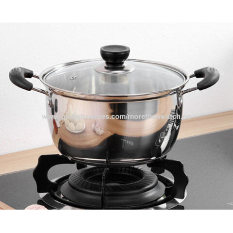 Soup Pot, Enamel Thickened Double Ear Soup Pot, High-temperature