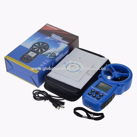 Anemometer HP-866B-WM Wind Speed Meter LCD Digital 30m/s Measure Air  Humidity