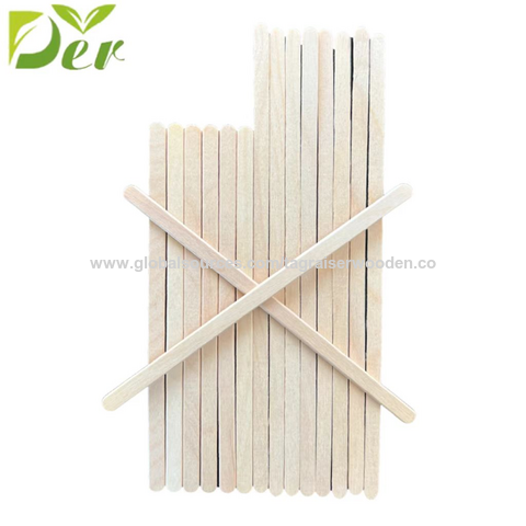 Wooden Coffee Stirrer Wrapped 14cm (5.000 Units)