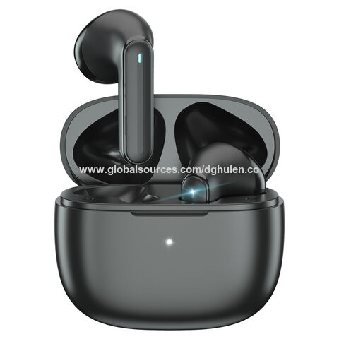 Großhandel OEM TWS Ohrhörer Dual-Mic ENC Bluetooth Kopfhörer 13mm Lautsprecher IPX4 Wasserdicht lange Akkulaufzeit mit Hall Sensor