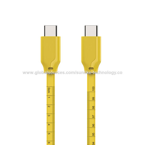 Cable con Regla de Diseño Interesante ODM y OEM para uso diario, tanto para Carga como para Medición, Patenteado