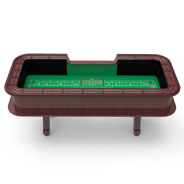 Yh Full Custom Deluxe Casino Tables 96/120/144 Inch Craps Table For
