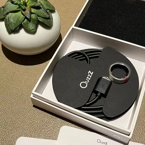 Quzzz Smart Ring For Health Tracker Heart Rate Sleep Monitor