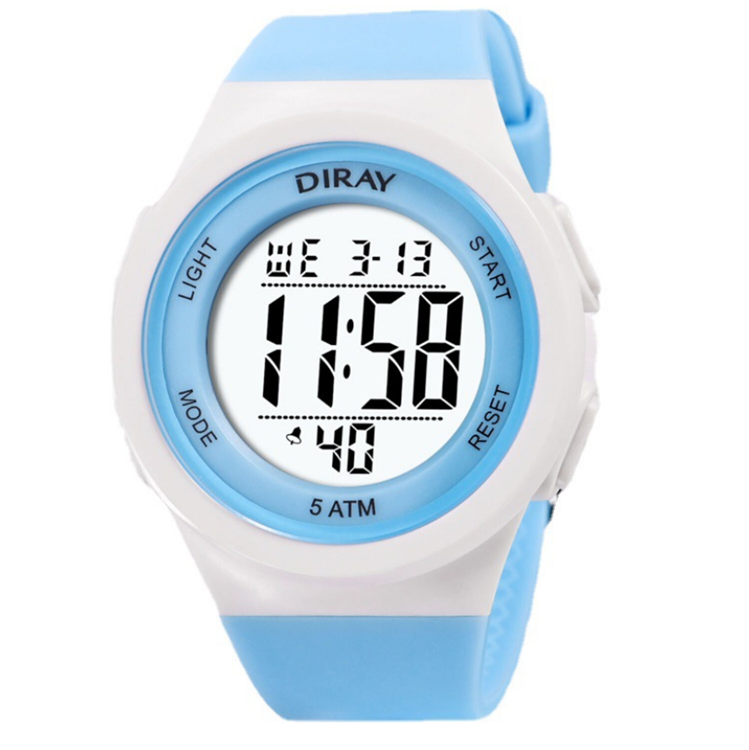 Buy DIRAY Digital Steel Style Dial Alarm Multi-Functions Sports Watch for  Kids-DMR-EF61112-1 Online at Lowest Price Ever in India | Check Reviews &  Ratings - Shop The World