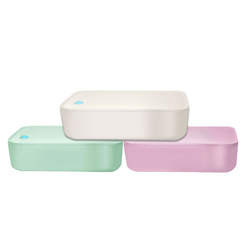 1pc Three Layers Bento Box With Dividers For Meal Prep