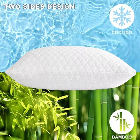 2 Pack Shredded Memory Foam Pillows