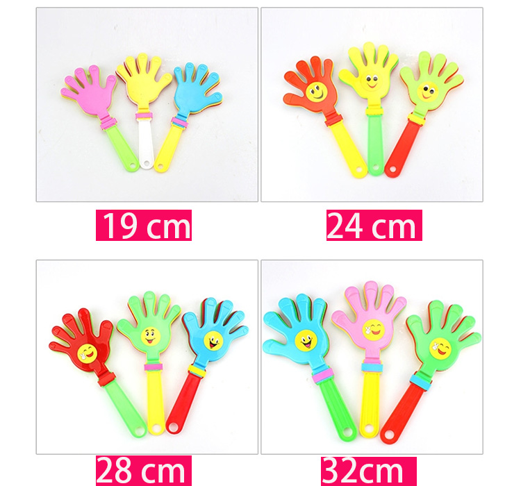 Buy Standard Quality China Wholesale Custom New Design Cheering Hand Clapper  Pp Clap Noise Maker Horn Boy Girl Game Toy Hot Sale $0.23 Direct from  Factory at Ningbo Miquer Plastic Products Co.