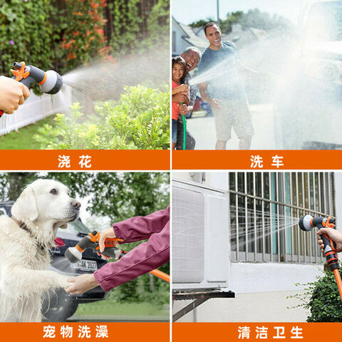 Buy Wholesale China Garden Hose Nozzle Adjustable Hose Spray Nozzle High  Pressure 8 Watering Pattern With 3.5oz Soap Sp & Garden Hose Nozzle  Adjustable at USD 15.99