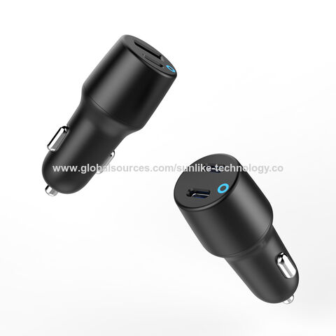 Chargeur de voiture à deux ports USB 3.0 2.1A Adaptateur pour voiture -  Chine Chargeur de téléphone de voiture, Chargeur Auto