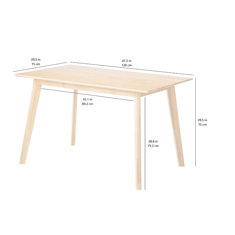 Buy Wholesale China Modern Simple All Solid Wood Dining Table