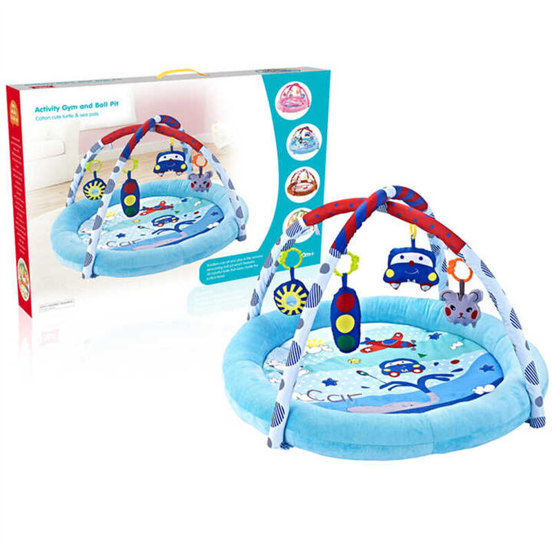 Buy Wholesale China Baby Bouncers Soft Plush Baby Floor Crawling Blanket And Paly Gym Mat With