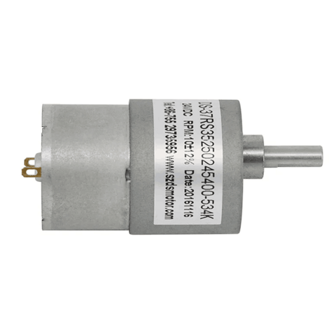 Buy Wholesale China Wholesales 37mm Low Power 12v 24 Volt 30 Watt High  Torque Low Rpm Electric Dc Motor With Gearbox For Drying Machine & Dc Motor  at USD 6.88