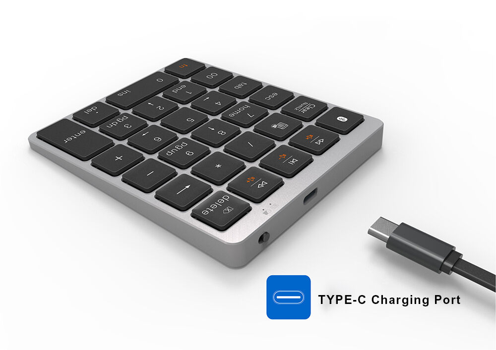 Buy Wholesale China Ultra Slim Wireless Bluetooth Number Pad Stainless