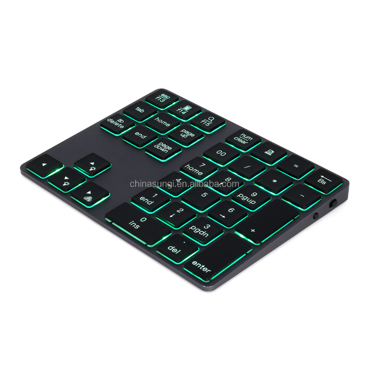 Display Key Pad Bulk Buy China Wholesale Bluetooths Number Pad 7 Color Backlight ...