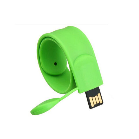 Pulseira Pen Drive 64GB USB 32GB 16GB 8GB Slap Bracelete Flash Drive 3.0 Memory Stick Disco de Silicone Portátil