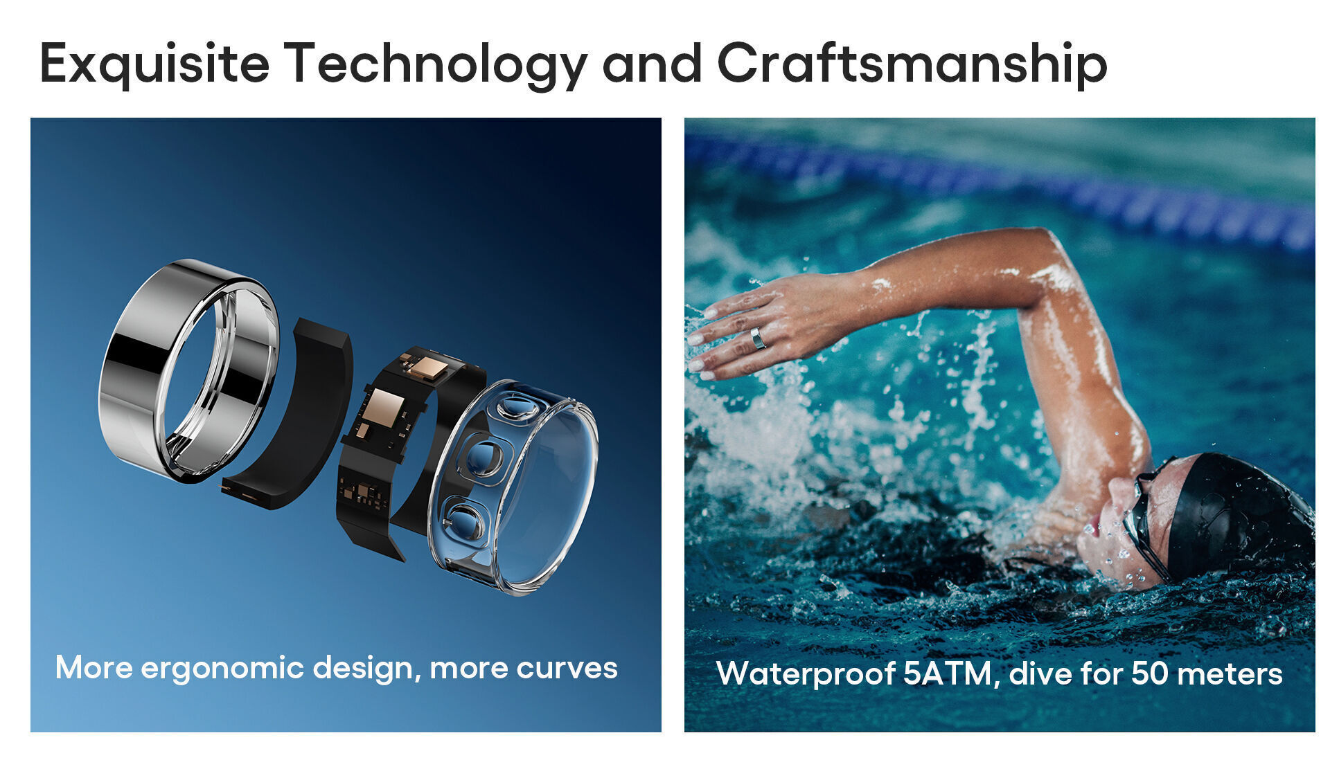 J-style 2301a Waterproof Stainless Steel Bluetooth Heart