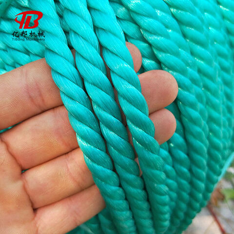 Nylon 3 Strand Twisted PP Monofilament Rope PE Plastic Rope for Philippines  Market - China Monofilament Rope and PP Rope price