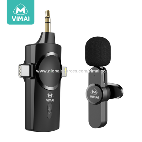 AP004 Microphone Lavalier sans fil pour Android - Mini microphone