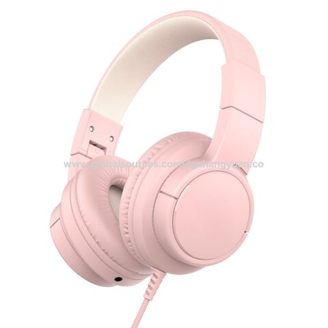 OEM Kinder Kabelgebundene Kopfhörer mit sicherem Klang, Over-Ear-Kopfhörer mit Kabel, Faltbares Headset für Tablet, PC