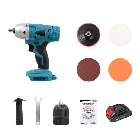 Perceuse électrique multifonction 2 en 1 lithium-ion pour polir les voitures
