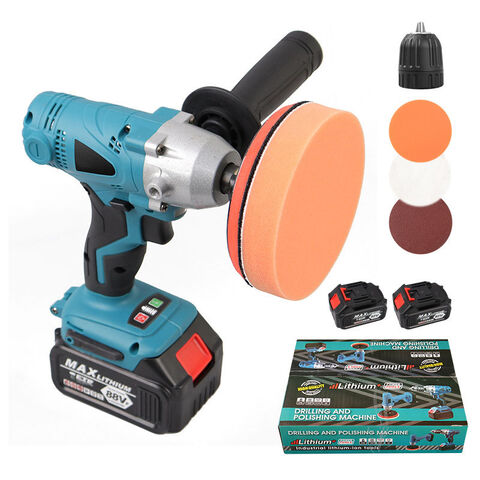 Perceuse électrique multifonction 2 en 1 lithium-ion pour polir les voitures