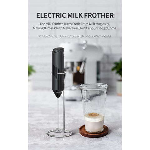 Buy Wholesale China Food Grade 304 Stainless Steel Whisk Handheld Electric  Usb Rechargeable Coffee Tools Coffee Frother Handheld Milk Frother & Milk  Frother at USD 6.29