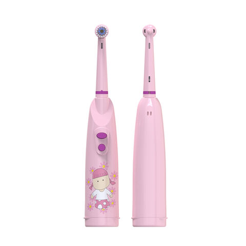 Oral-B Cepillo de dientes eléctrico recargable Pro 1000, rosa, 3 cabezales  de cepillo de repuesto