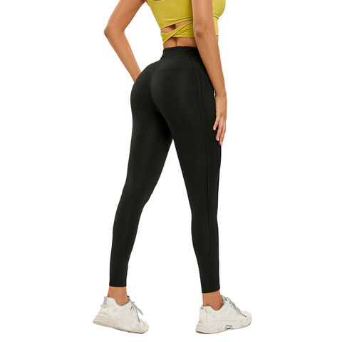 1pc Black Seamless Fitness Leggings Spring/summer 2023 Collection, High  Waist Tummy Control & Butt Lifting Yoga Pants For Women
