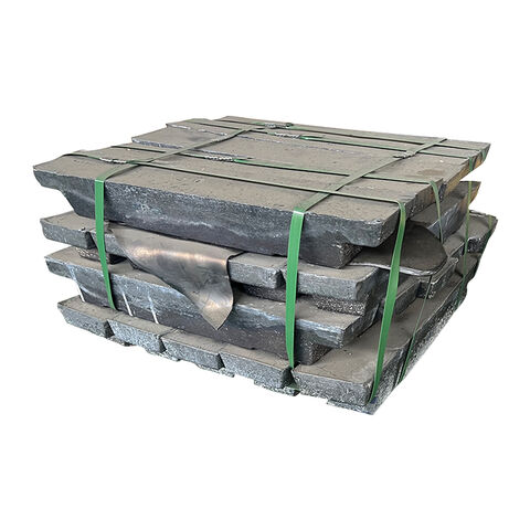 remelted lead ingots