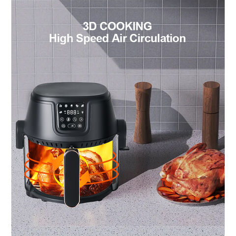 2023 New Air Fryer 6L Large Capacity Smart Electric Fryer Multifunctional  Household Air Fryers - AliExpress
