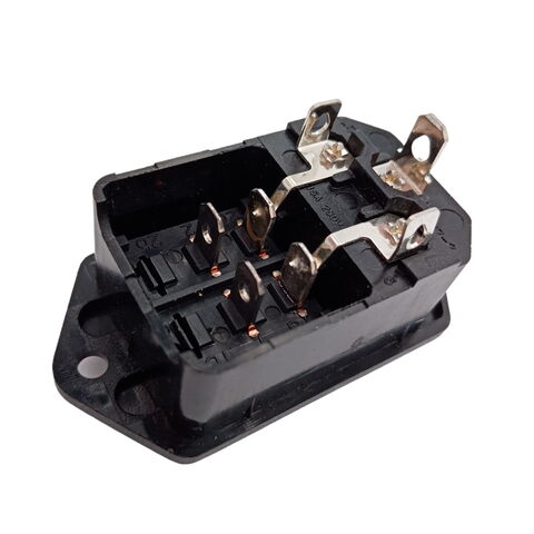 Interruptor De Lámpara Con LED Verde, Toma IEC320 C14, 10A 250V - Ideal Para Equipos Electrónicos