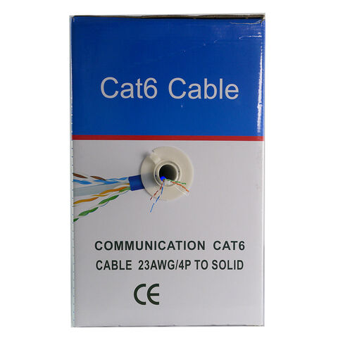 Cable Cat6 De 305m 23 Gauge 1000ft Roll Price Utp Cable 23awg Cabo