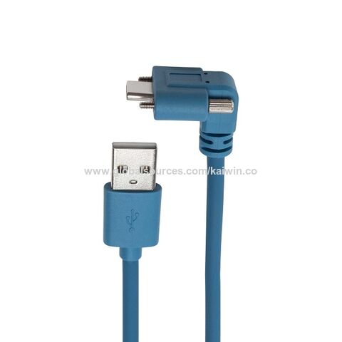 Personnalisé Double Verrouillage USB Type-C À USB 3.0 Un Câble