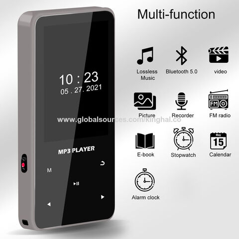 Heißer Verkauf Sport Wireless Clip MP3 Musik Player Bluetooth 32GB MP4 Video Player mit 2,4 Zoll TFT Farbdisplay
