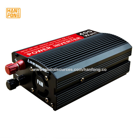 Inversor De Corriente (Pico 3000W), Inversor Onda Pura 1500W-12V / 24V A  220V / 110V Convertidor De Voltaje Del VehíCulo Con Puerto USB, Conectar  Directamente A La BateríA Del AutomóVil,24V-220V : 