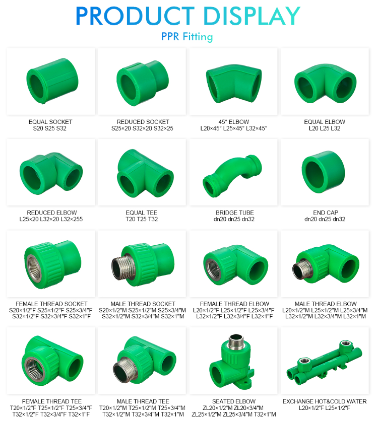 Buy Wholesale China Ifan Factory Wholesale Ppr Pipe Fittings Tee For