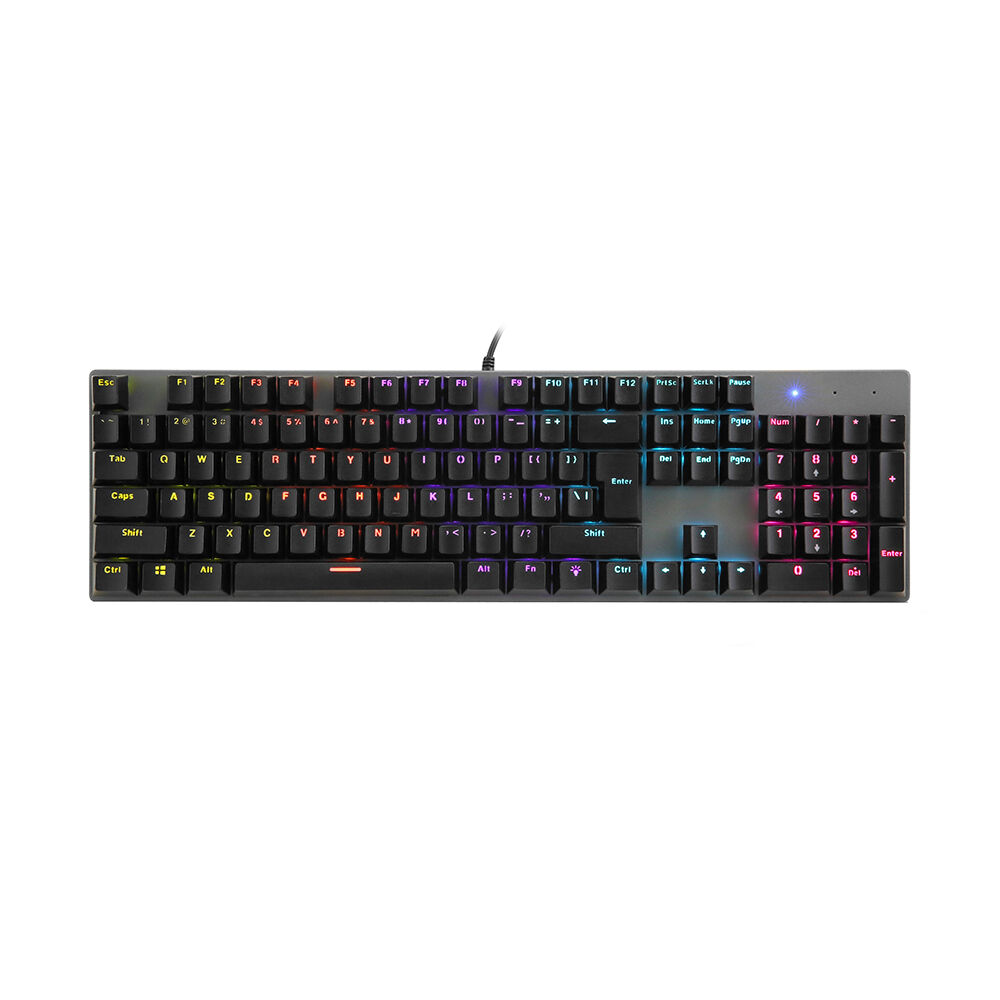 Buy Wholesale China Rgb 104 Keys Wired Mechanical Gaming Keyboard With ...