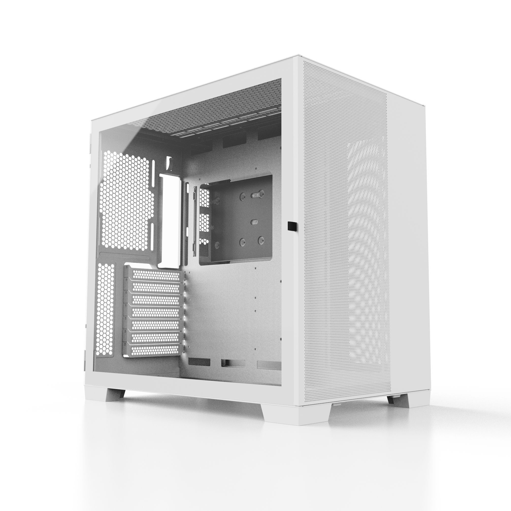 Sama 360mm Radiator Atx Case Tempered Glass Case Computer Oem Double ...