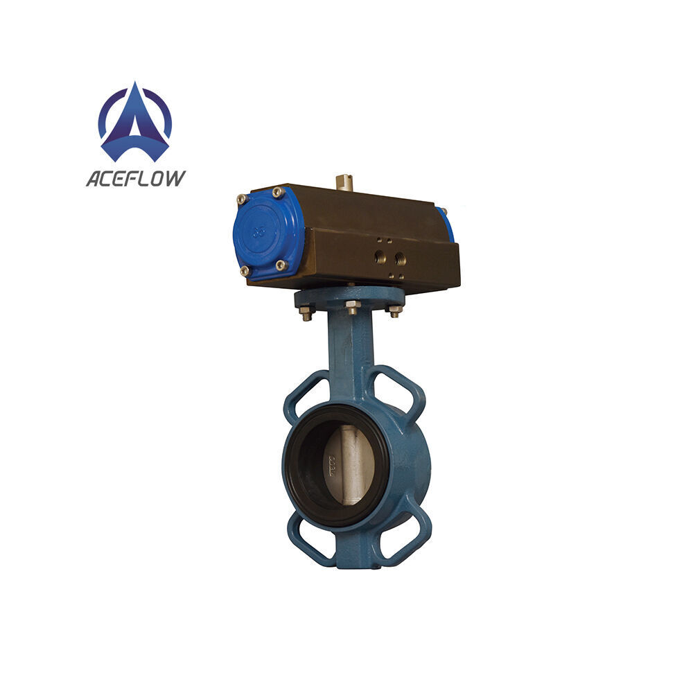 Buy Wholesale China 3 Inch Double Eccentricity Actuated Lug Wafer Butterfly Valve & Butterfly