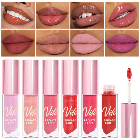 Cosmetic Wholesale Lip Gloss Suppliers Custom Private Label Lipgloss  Vendors Shiny Shimmer Glitter Lip Gloss - China Glitter Lip Gloss and Clear  Lip Gloss price