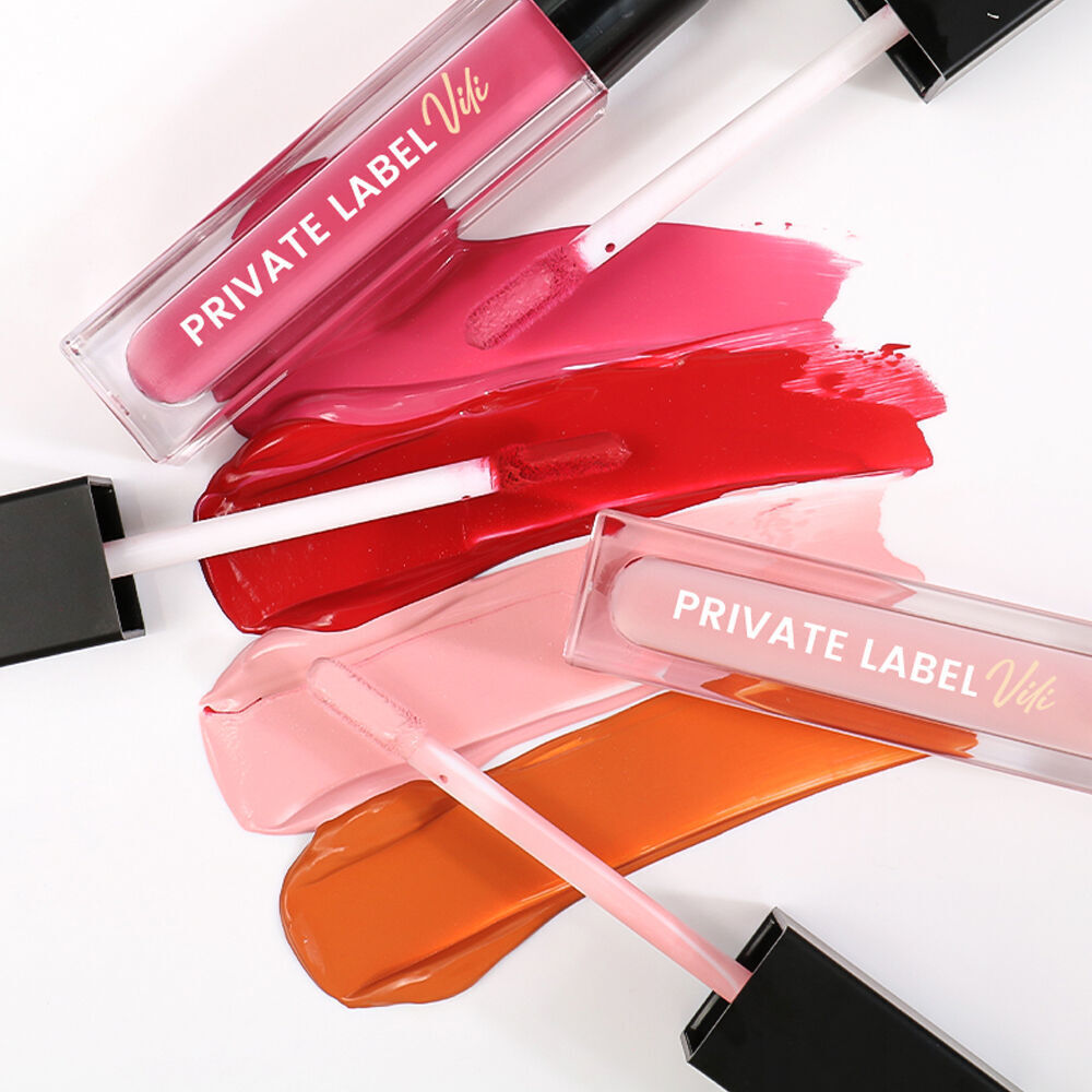 Buy China Wholesale New Custom Logo 48 Colors Glossy Lip Gloss Private