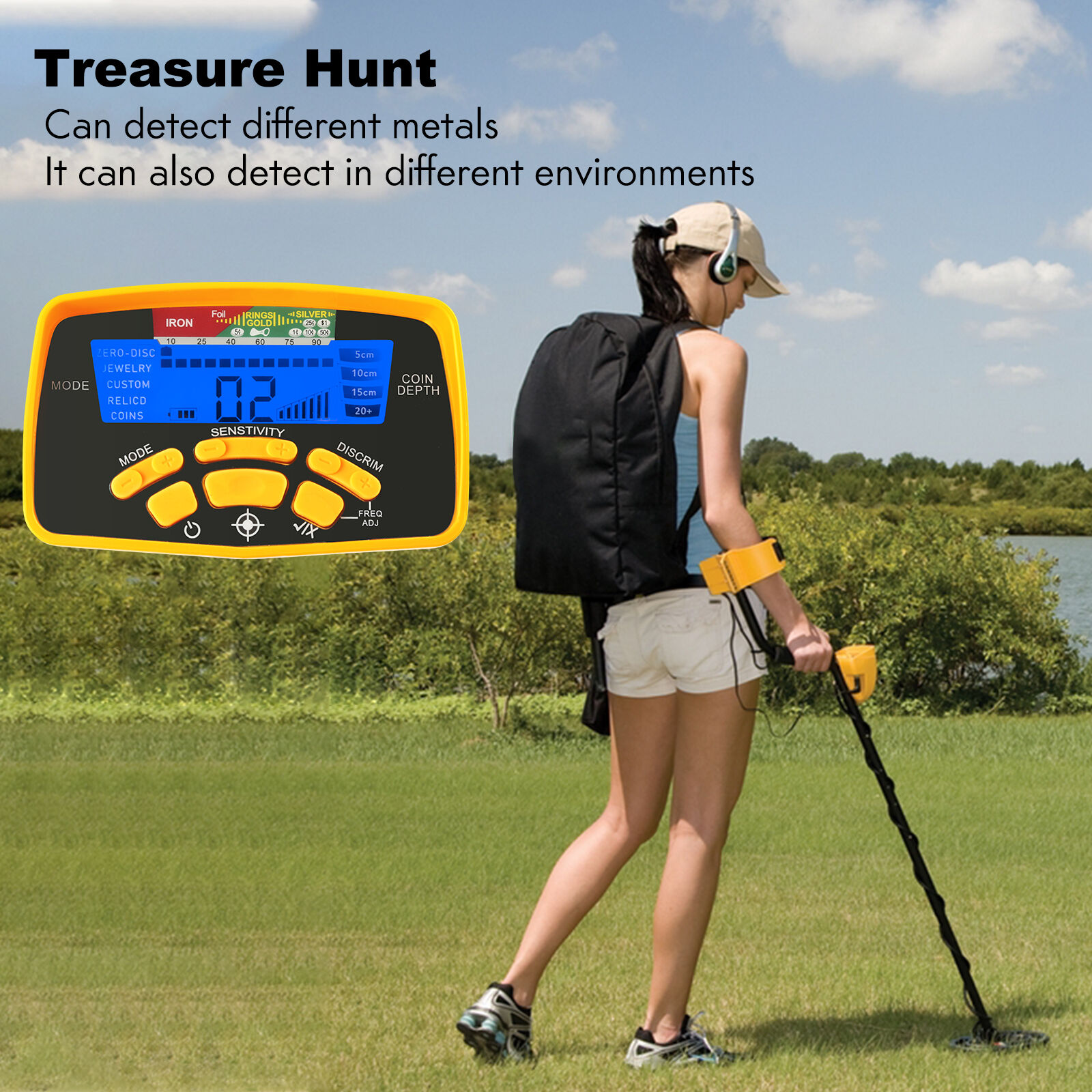 Tianxun Professional Underground metal detector MD6450 detector de me –  SHRXY