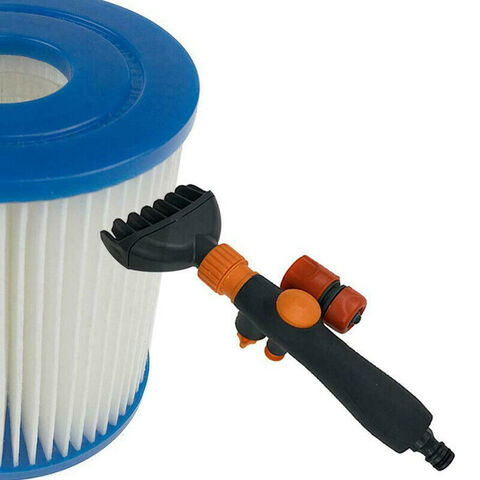 Pool filter cleaning brush, Hot tub filter cleaning brush