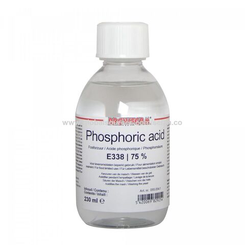 Achetez en gros 85% 75% Super Acide Phosphorique 70% Liquide P2o5  Fabricants Chine H3po4 Acide Phosphorique États-Unis et Approvisionnement  D'usine Acide Phosphorique 85% 75% Phosphorique à 510 USD