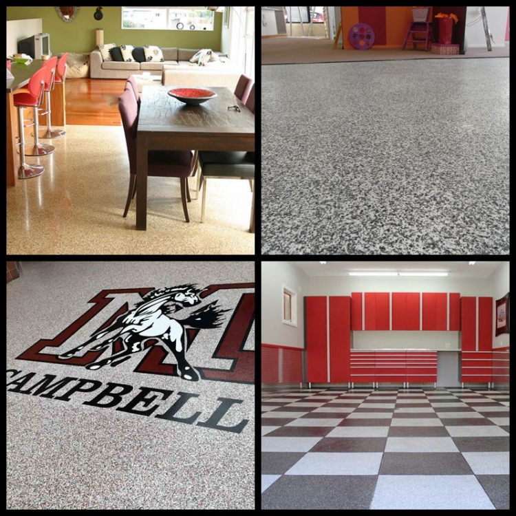 Buy Wholesale China Decorative Color Chips Garage Floor Coating Garage