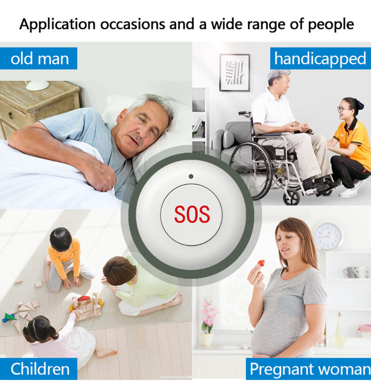 Buy Wholesale China Pgst Wireless Sos Button For Smart Home Security ...