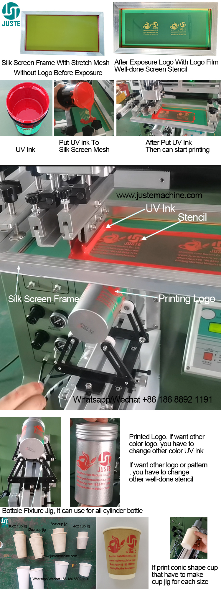 Buy Wholesale China High Speed Round Circular Screen Printer 1 Color On ...