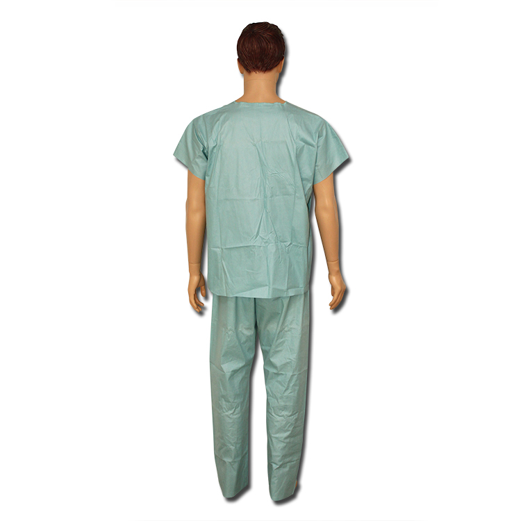 Disposable Scrub Suit Nurse Doctor Patient Gown For Hospital Non Woven ...