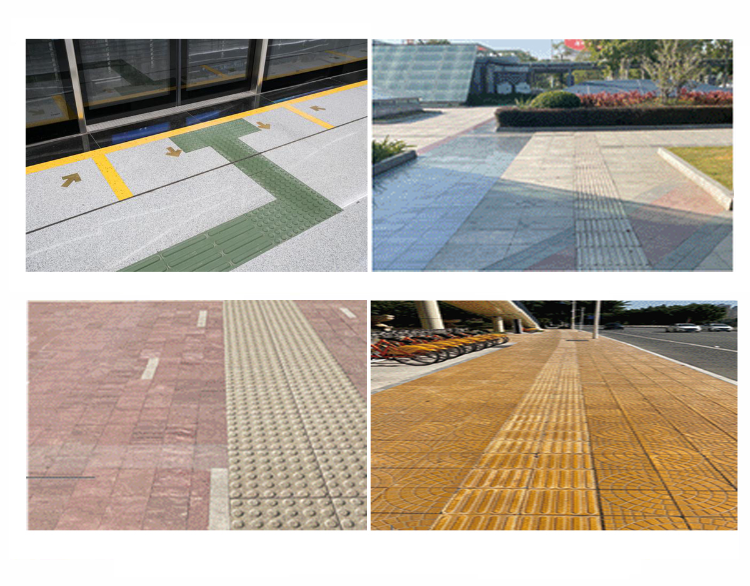 Hot Selling Sidewalk Guide Blind Road Brick Tactile Paving Plastic ...